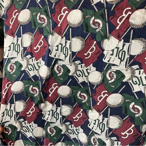 Vintage Golf Reckless 100% Silk Robe Unisex - Picture 5 of 6